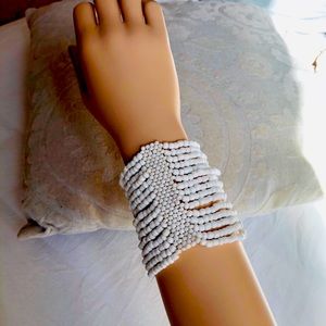 White stretchable Bracelet